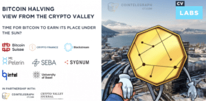 Bitcoin Halving – View from the Crypto Valley
